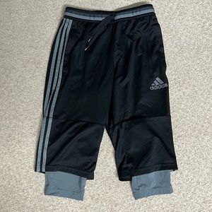 Adidas shorts with 3/4 liner